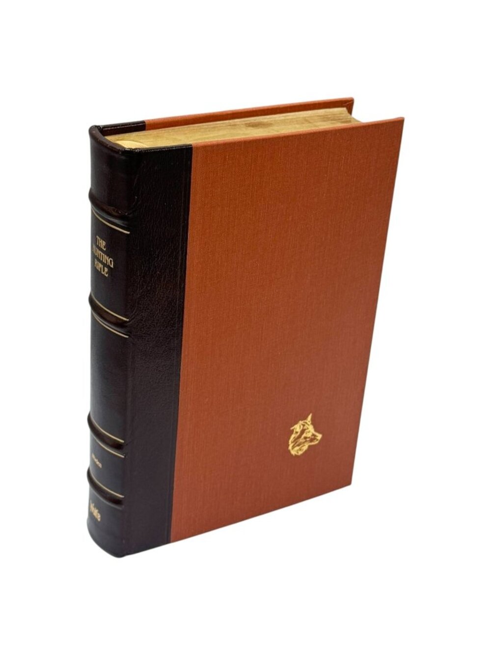 The Hunting Rifle Whelen Limited Ed Book Wolfe HC Quarter Leather Gilt 1984